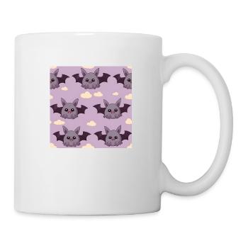 Comic Bat Adventures: Cute Bats - Mug - white - Right