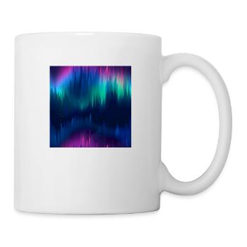 Celestial Aurora: Northern Lights Collection - Mug - white - Right