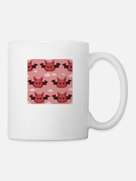Comic Bat Squad : Amis chauves-souris mignons - Mug blanc - blanc