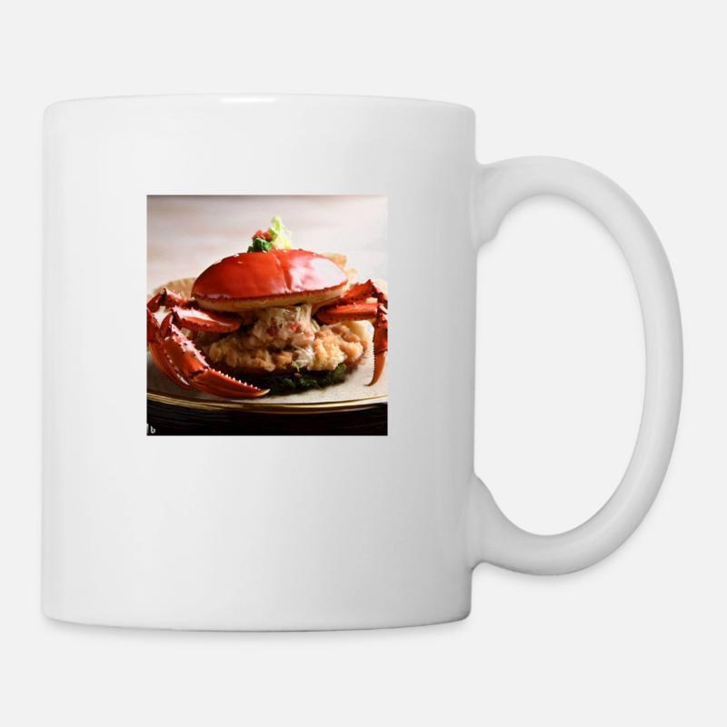 ein krabbensinniger Bürger - Tasse - Weiß