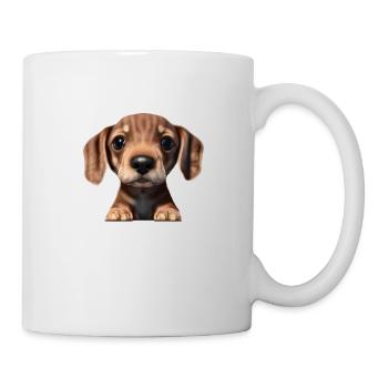 Dog owners Dachshund Dogs Dog Dachshund puppy - Mug - white - Right