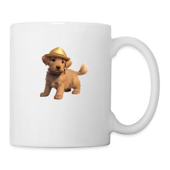 Chiot Labrador Retriever Labrador propriétaire - Mug blanc - blanc - Droite