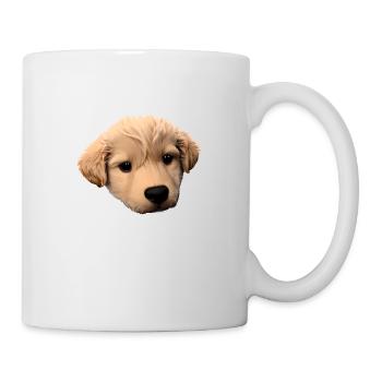Labrador owner Labrador Retriever puppy - Mug - white - Right