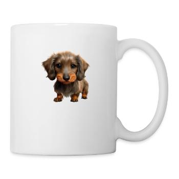 Dachshund Hund Hundehalter Dackelwelpe Hunde - Tasse - Weiß - Rechts