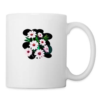 Flowers Bouquet Cosmea Plants Plant - Mug - white - Right