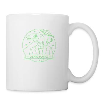 lizard people - Mug - white - Right