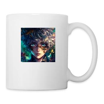 Anime Boy - Tasse - Weiß - Rechts