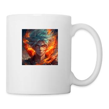 Fire Guy - Tasse - Weiß - Rechts