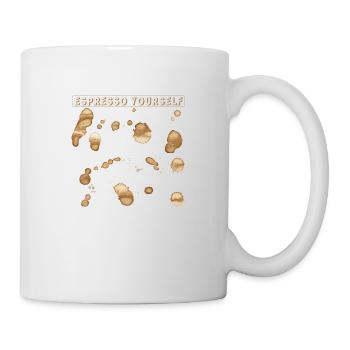 espresso yourself - Mug - white - Right