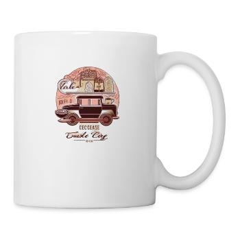 Boulangerie et boulangerie : une délicieuse combinaison - Mug blanc - blanc - Droite