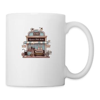 Boulangerie et boulangerie : une délicieuse combinaison - Mug blanc - blanc - Droite
