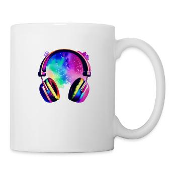 Headphones Singers Gamers Listen to music Singing Musicians - Mug - white - Right