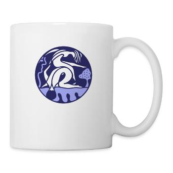 Kein Problem. Relativität und Illusion der Sorgen - Tasse - Weiß - Rechts