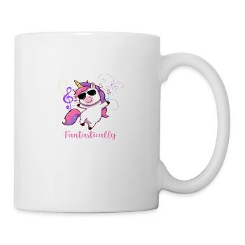Fantastically Cute Unicorn - Mug - white - Right