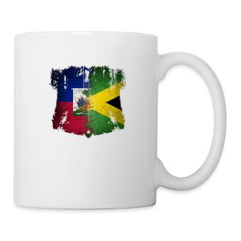 Haiti Haitian Jamaica Combination I Gift - Mug - white - Right