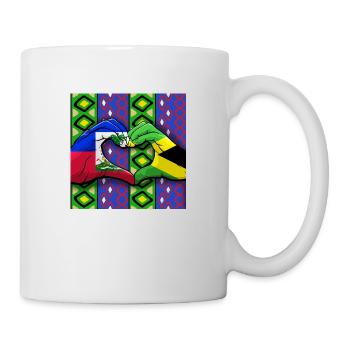 Haiti Haitian Jamaica Combination I Gift - Mug - white - Right