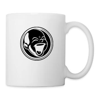 DesignBabyTransparent - Mug blanc - blanc - Droite