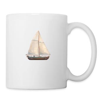 Sailing Ship Sailing Sailing Sailing Sailing Boat - Mug - white - Right