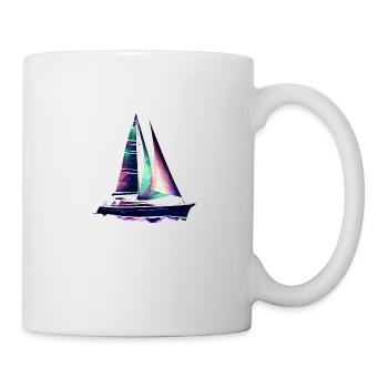 Sailor Sailing Ship Sailing Sailing Sailboat - Mug - white - Right