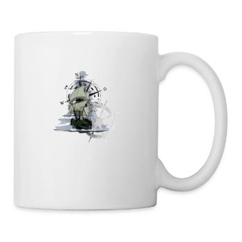 Segelschiff - Tasse - Weiß - Rechts