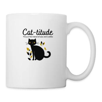 TITUDE CAT - Mug blanc - blanc - Droite