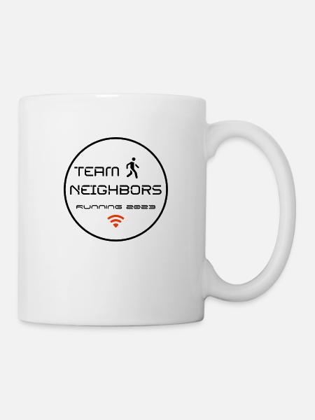 Run - Tasse - Weiß