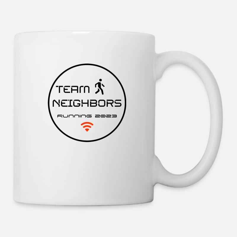 Run - Tasse - Weiß