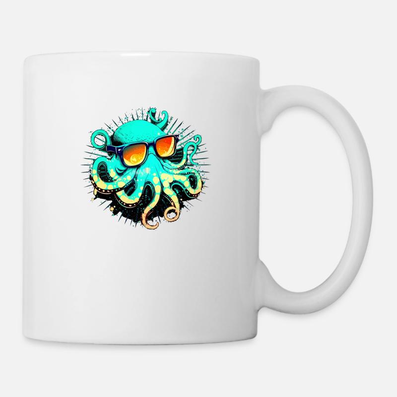 Cooloctopus - Tasse - Weiß
