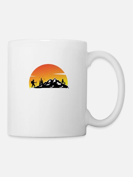 Rando randonnée balade - Mug blanc - blanc