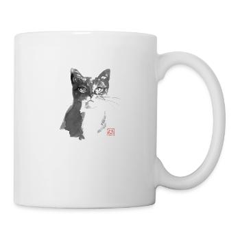 mokka - Mug blanc - blanc - Droite