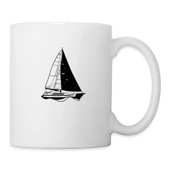Sailing Ship Sailing Sailboat Sailing Sailing Sailor - Mug - white - Right