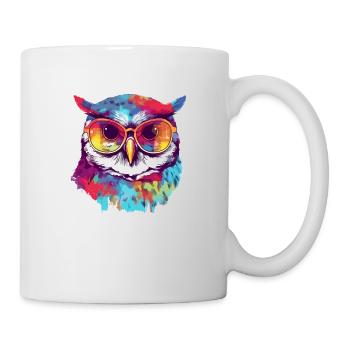Ikou die Eule - Tasse - Weiß - Rechts