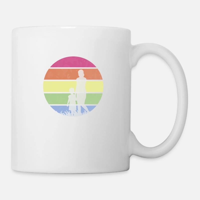 mutter und sohn - Muttertagsgeschenke - Tasse - Weiß