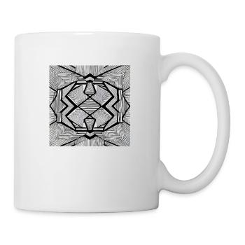 Tortue - Mug blanc - blanc - Droite