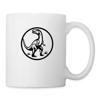 Dino Dinosaur Dinosaurs Paleontology - Mug - white - Right
