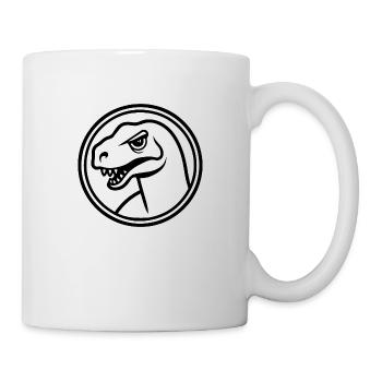Dino Dinosaur Dinosaurs Paleontology - Mug - white - Right