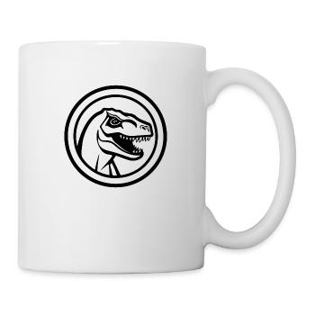 Dino Dinosaur Dinosaurs Paleontology - Mug - white - Right