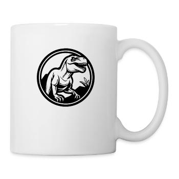 Dino Dinosaur Dinosaurs Paleontology - Mug - white - Right