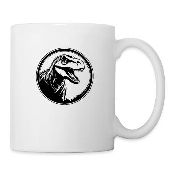Dino Dinosaur Dinosaurs Paleontology - Mug - white - Right
