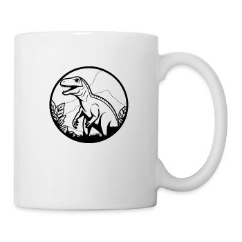 Paléontologie des dinosaures dinosaures Dino - Mug blanc - blanc - Droite