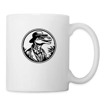 Dino Dinosaur Dinosaurs Paleontology - Mug - white - Right