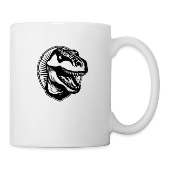 Dino Dinosaur Dinosaurs Paleontology - Mug - white - Right