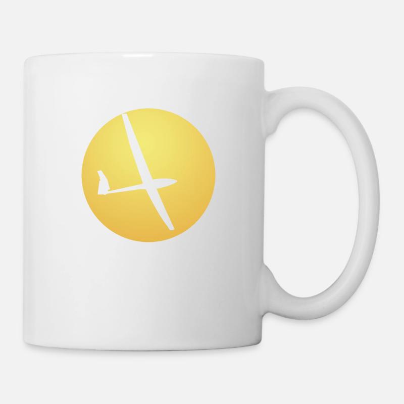 Planeur - Mug blanc - blanc