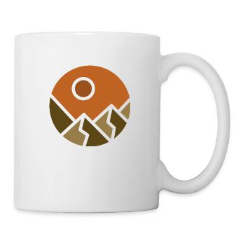 Mountains - Mug - white - Right
