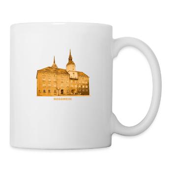 Roßwein Rathaus Mittelsachsen Sachsen - Tasse - Weiß - Rechts