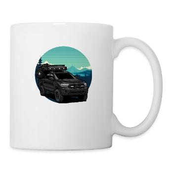 Pickup // Cabin // Outdoor - Mug - white - Right