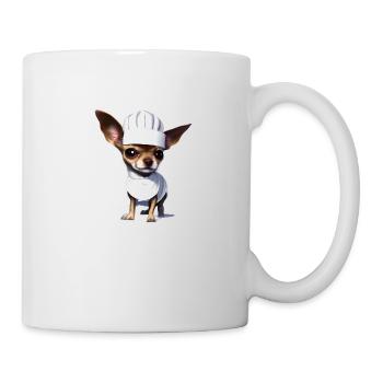 Chihuahua Restaurateur Chihuahua Puppy Dogs Dog - Mug - white - Right