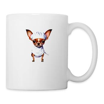 Chihuahua Dog Restaurateur Chihuahua Puppy Dogs - Mug - white - Right