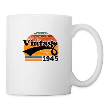 Vintage 1945 - Mug blanc - blanc - Droite