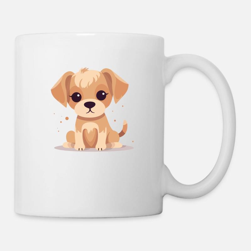 cute dog - Mug - white